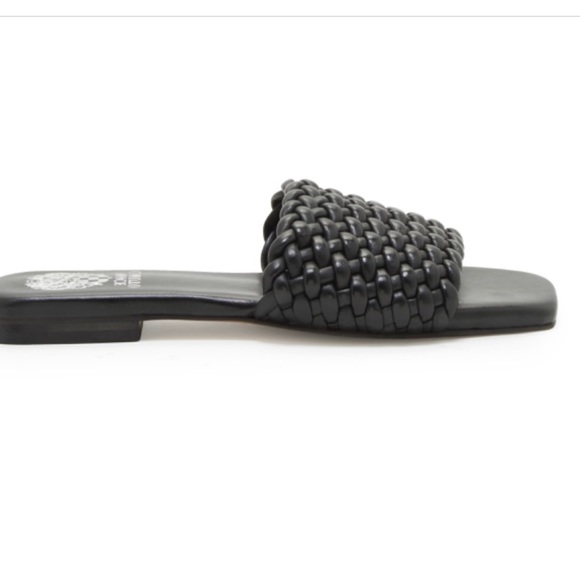 VINCE CAMUTO ARISSA SLIDE SANDAL Black Size 5.5 NIB - Picture 3 of 3